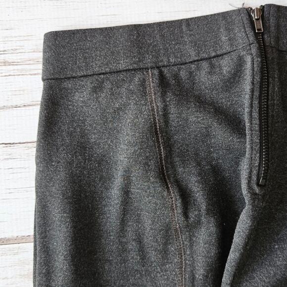 J. Crew Pixie Pant in Stretch Ponte sz Small Gray - Picture 3 of 5